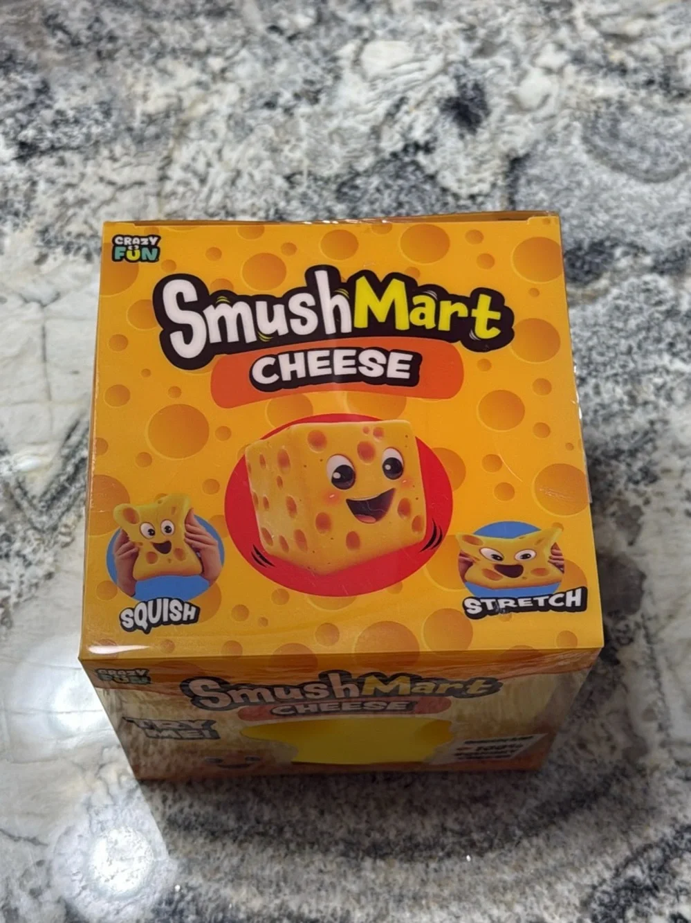 Cheese Squishy Toy - Smushmart